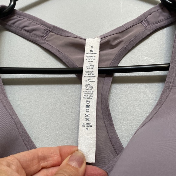 Lululemon Speed Up Bra Size 6 - Picture 6 of 6